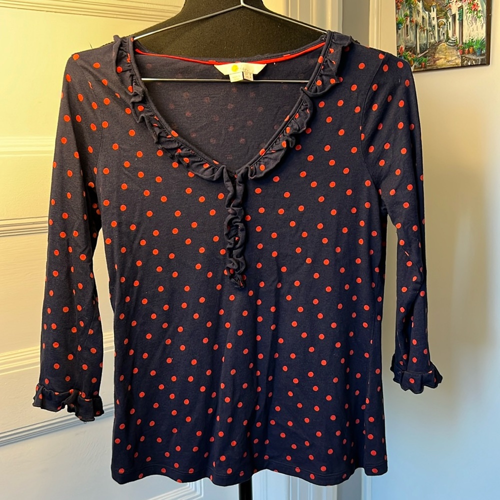 BODEN‎ POLKA DOT TOP